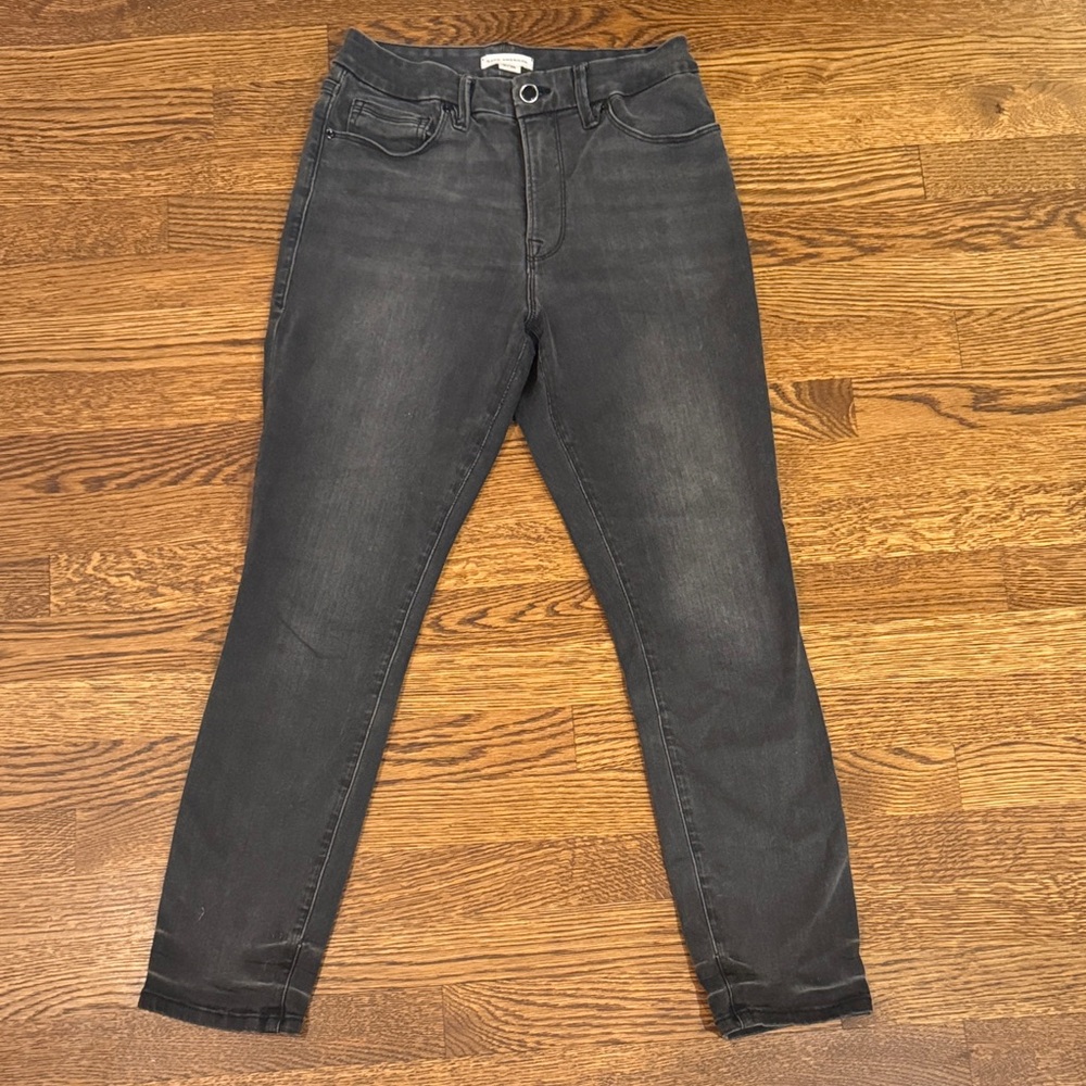 Good American Charcoal Skinny Jeans